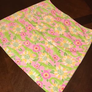 Lilly Pulitzer alligator print skirt